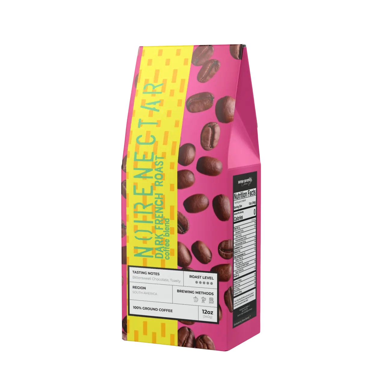 Sense Serenity aDDICT Noirenectar | Truly Strong Intensely Flavored Coffee Blend