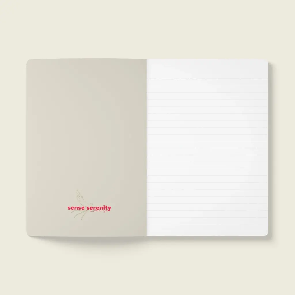 Flutter Flower Fantasy  Softcover Journal (with Inside Prints) Collection – Blossom Glow _ Sense Serenity Crazy 8.webp