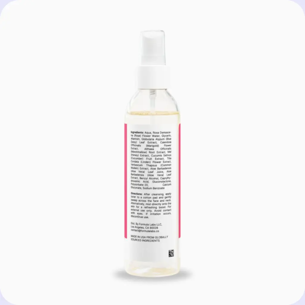 Sense Serenity Cotton Candy Calming Toner from behind