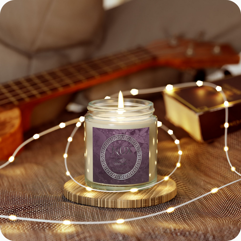 Sense Serenity Rebel Nüx-Starlit Shadows Scented Candles product photo with background clear 4 oz 1