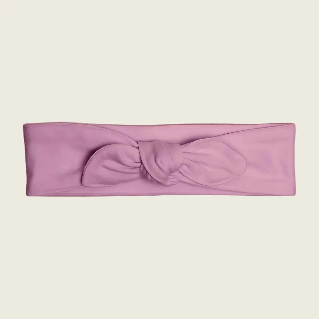 Soft Baby Pink Baby Head Band Mockup 1.webp