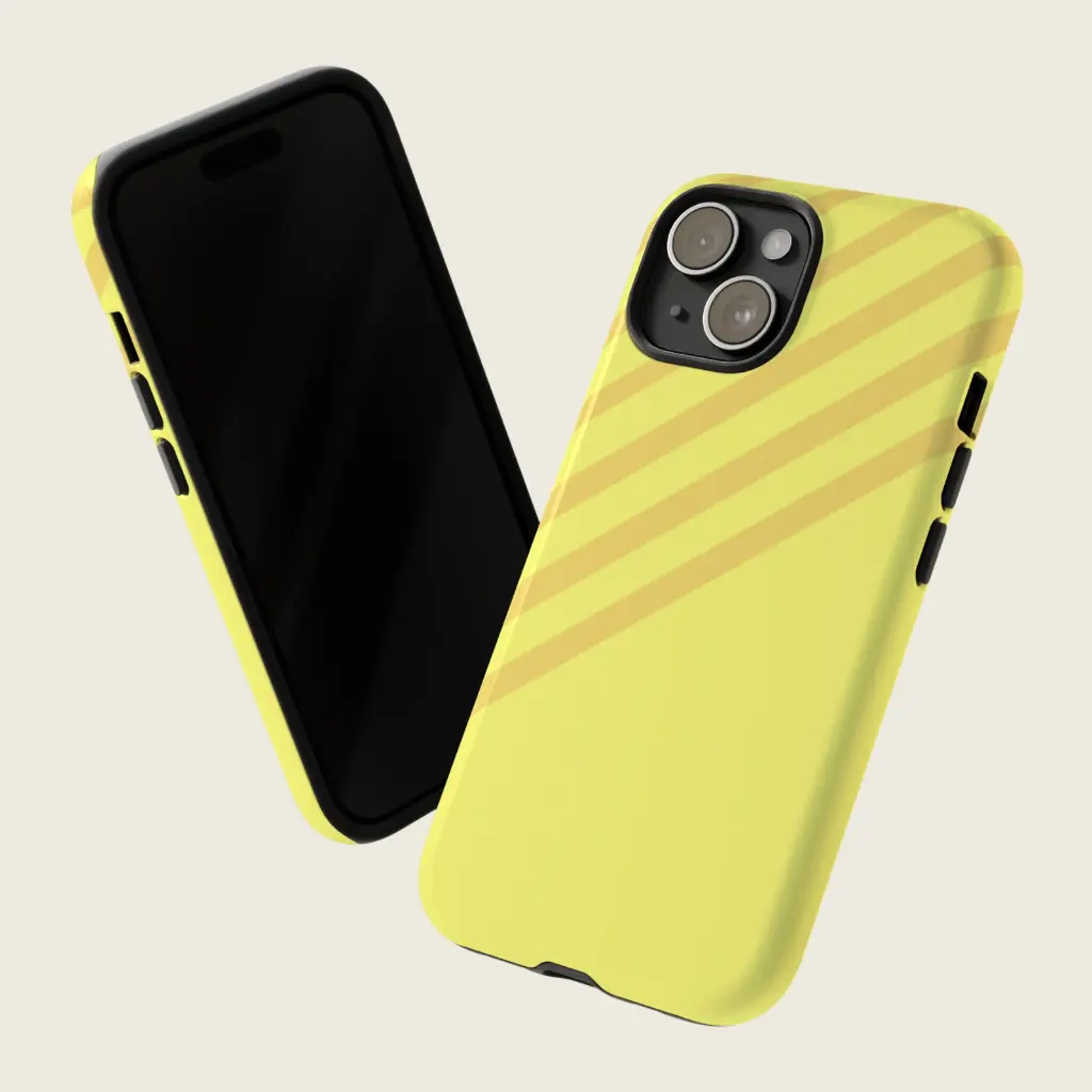 Phone Cases - Butter Yellow Tough Cases iPhone 15 2.webp