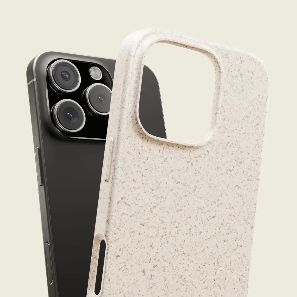 Sense Serenity Plant-Based Phone Case - 100% Biodegradable PLA & Bamboo - MagSafe iPhone 16 Pro 5.webp