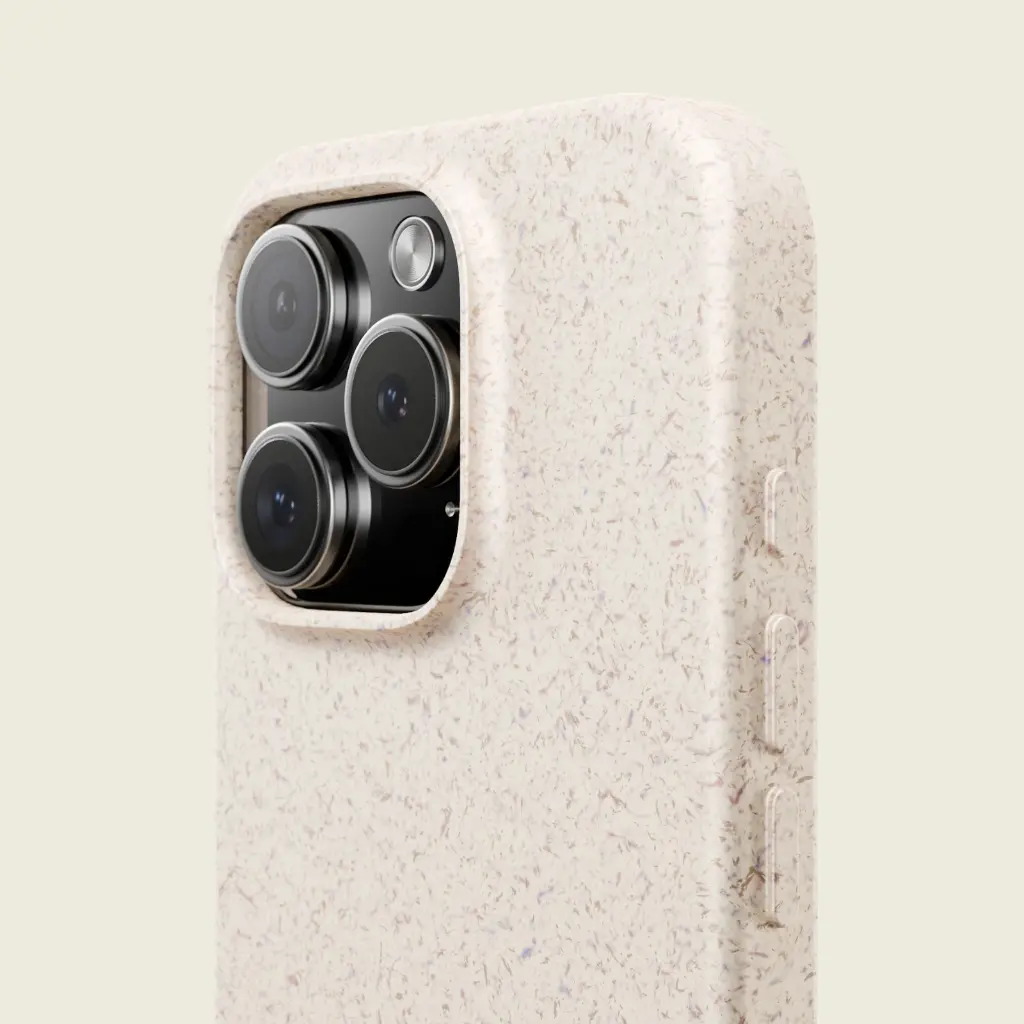 Sense Serenity Plant-Based Phone Case - 100% Biodegradable PLA & Bamboo - MagSafe iPhone 16 Pro 8.webp