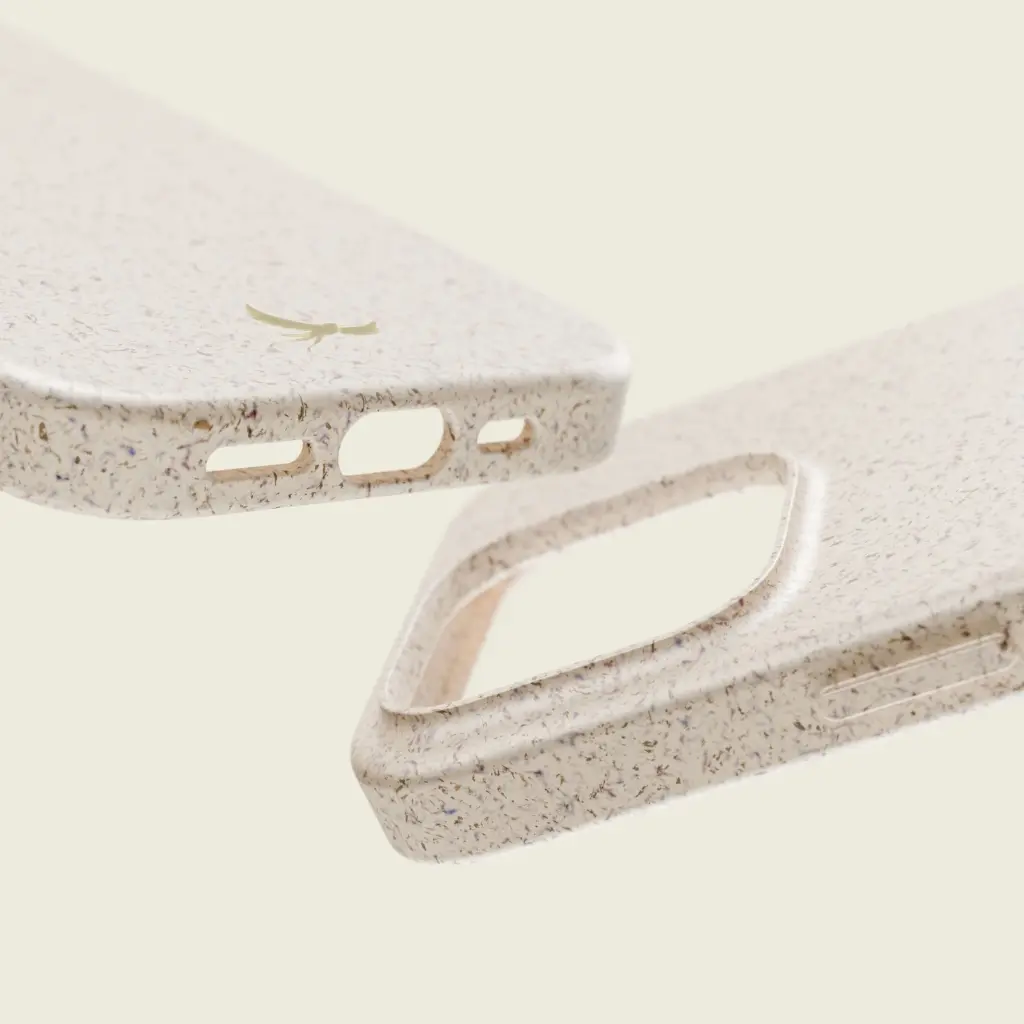 Sense Serenity Plant-Based Phone Case - 100% Biodegradable PLA & Bamboo - MagSafe iPhone 16 Pro 7.webp