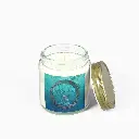 Sense Serenity Rebel Poseidon-Tidal Drift Scented Candles  without top clear 4 oz