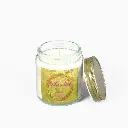 Sense Serenity Rebel Aphrodite-Golden Desire Scented Candles  without top clear 4 oz