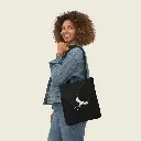 Black Phoenix Canvas Tote by Sense Serenity 13x13 1.webp