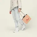 Beige & Phoenix Canvas Tote Bag  13x13 3.webp