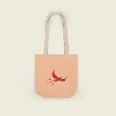 Beige & Phoenix Canvas Tote Bag  13x13 5.webp