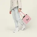 Light Pink  Phoenix Canvas Tote Bag 13x13 2.webp