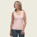 Ballet Blush Dreams – Longline Striped Tank by Sense Serenity 6.webp