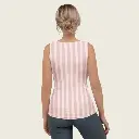 Ballet Blush Dreams – Longline Striped Tank by Sense Serenity 7.webp
