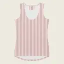 Ballet Blush Dreams – Longline Striped Tank by Sense Serenity 1.webp