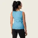 Ocean Breeze _ Sky Blue Striped Summer Tank Top by Sense Serenity 11.webp