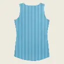 Ocean Breeze _ Sky Blue Striped Summer Tank Top by Sense Serenity 2.webp