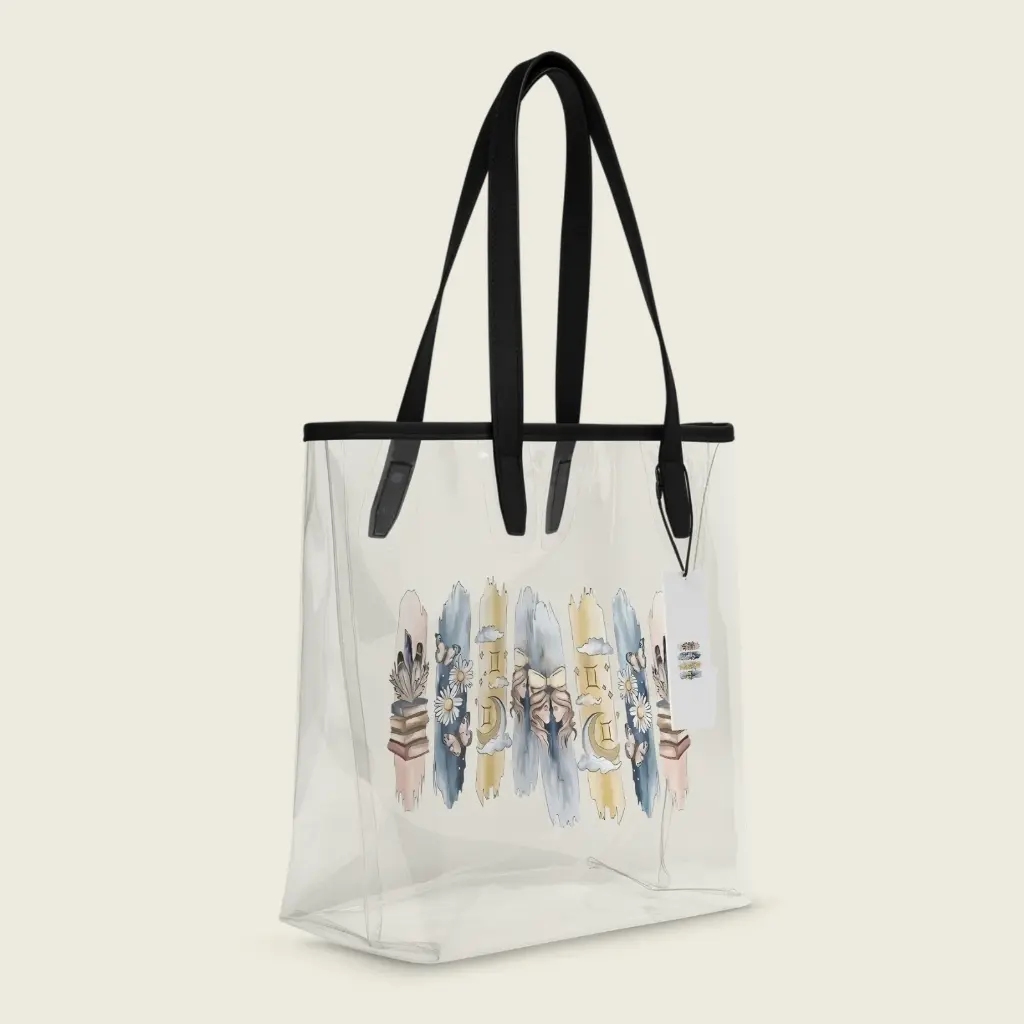 Gemini Painting Clear Tote Bag 2.webp