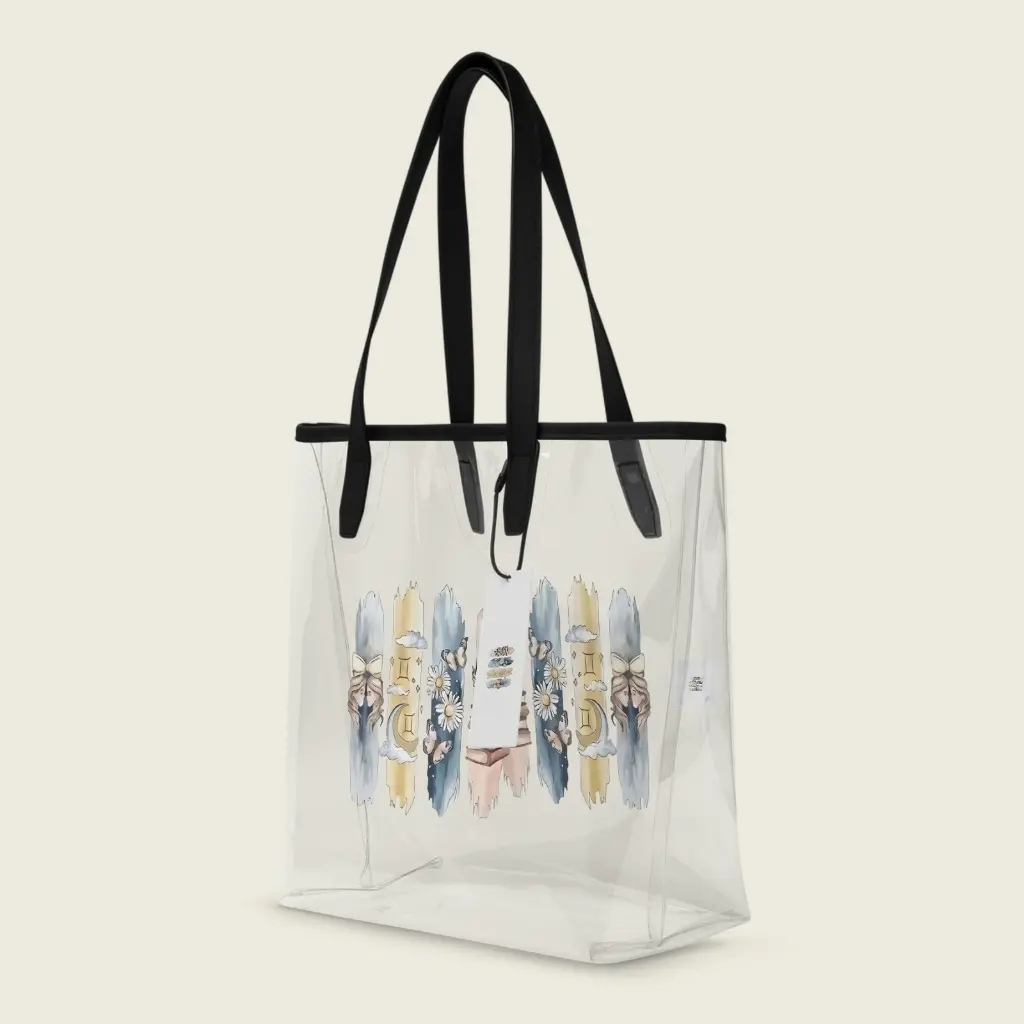 Gemini Painting Clear Tote Bag 4.webp