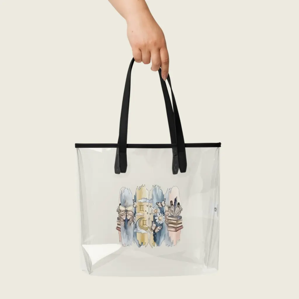 Gemini Painting Clear Tote Bag 6.webp