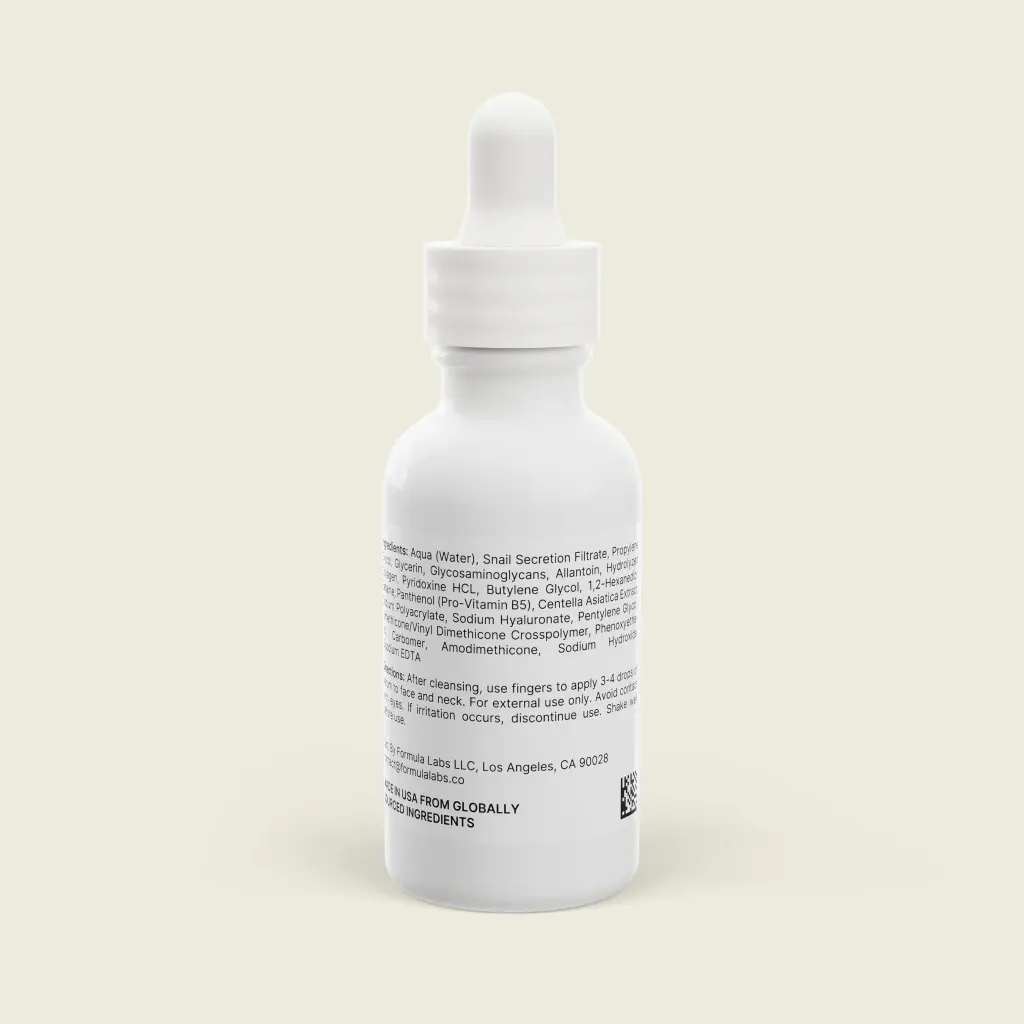 Snaily Snail Mucin Facial Serum Back.webp