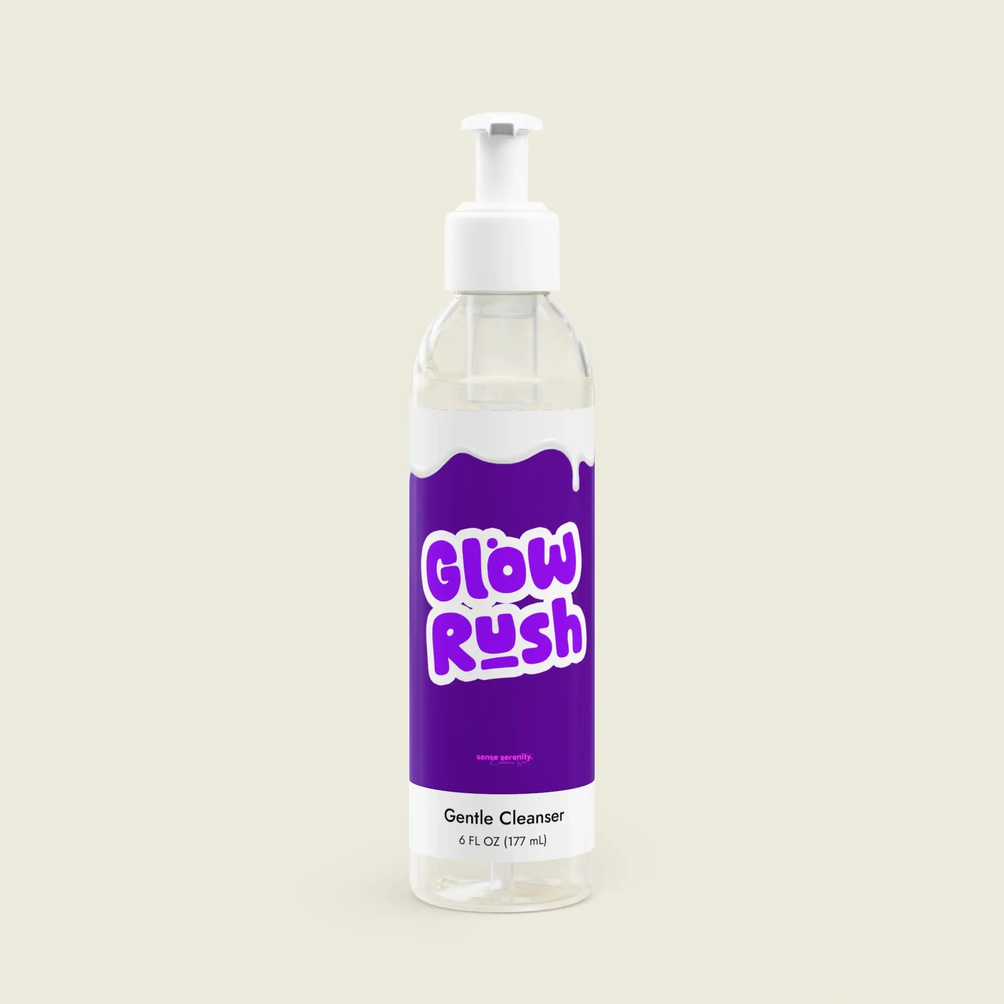 Glow Rush Gentle Face and Body Cleanser Front.webp