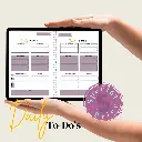 Plan.Do.Succeed. Daily To-Do's Digital Daily Planner Product Images 2.webp