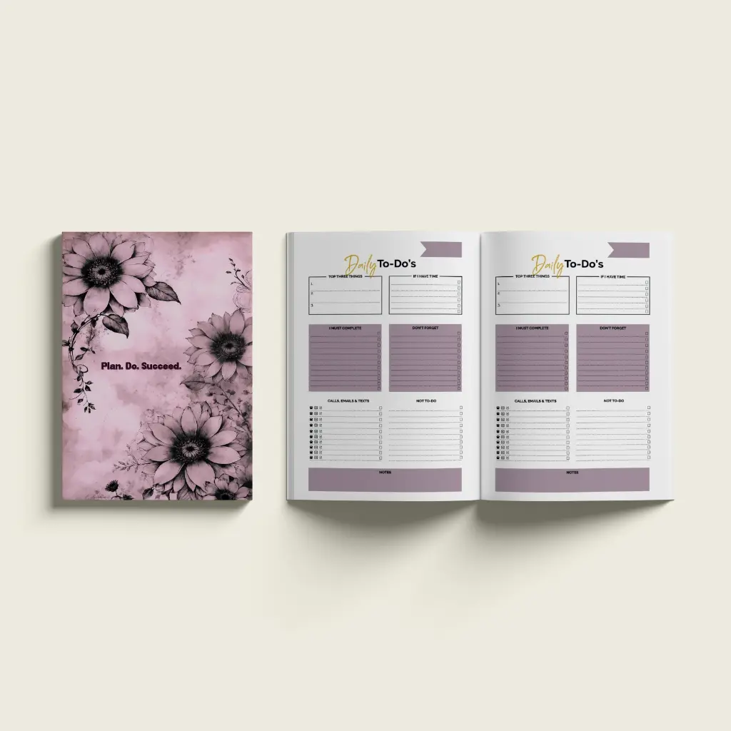 Plan.Do.Scceed. Daily To Do's Planner 32 page 2.0.webp