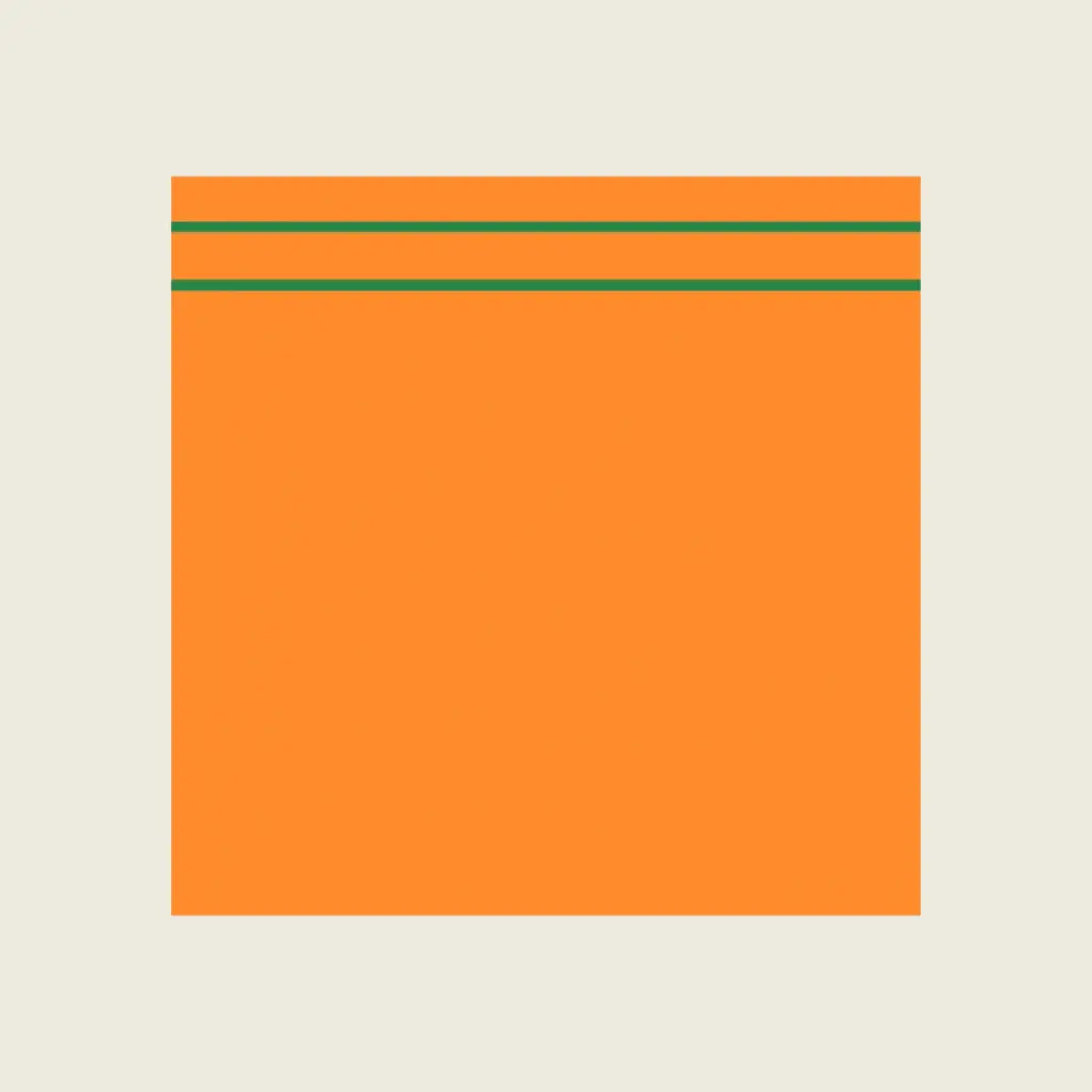 Sense Serenity Crazy Post-it Note Pad – Classic Rainbow Orange Design 3x3 2.webp