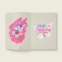 Flutter Flower Fantasy  Softcover Journal (with Inside Prints) Collection – Petal Whirl _ Sense Serenity Crazy 1.webp