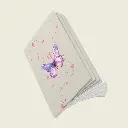 Flutter Flower Fantasy  Softcover Journal (with Inside Prints) Collection – Petal Whirl _ Sense Serenity Crazy 8.webp