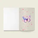 Flutter Flower Fantasy  Softcover Journal (with Inside Prints) Collection – Petal Whirl _ Sense Serenity Crazy 2.webp