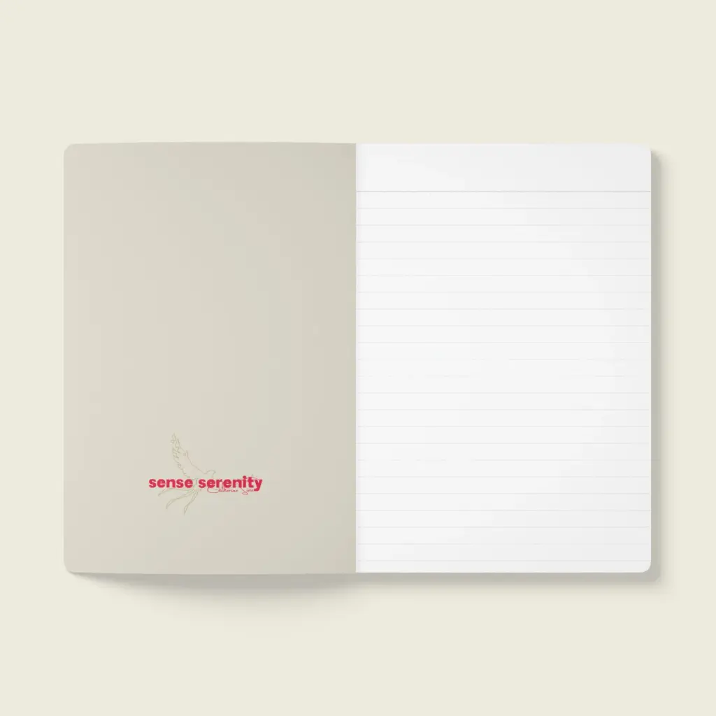 Flutter Flower Fantasy  Softcover Journal (with Inside Prints) Collection – Petal Whirl _ Sense Serenity Crazy 3.webp