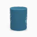 Serenity Light Blue Elegant Ceramic Coffee Mug