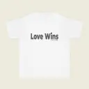 Love Wins Motivational Kids T-Shirt – Positive Quote Tee | Sense Serenity