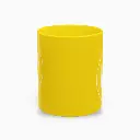 Serenity Yellow Elegant Ceramic Coffee Mug