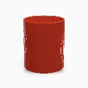 Serenity Red Elegant Ceramic Coffee Mug