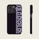 Sense Serenity Signature Slim Case – Black Magic & Amethyst Text