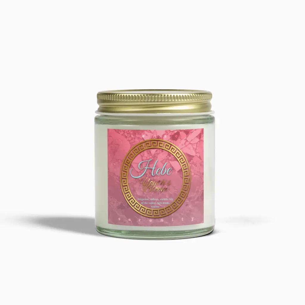 Hebe - Youth's Bloom Scented Candles for Confidence & Aging Anxiety Relief