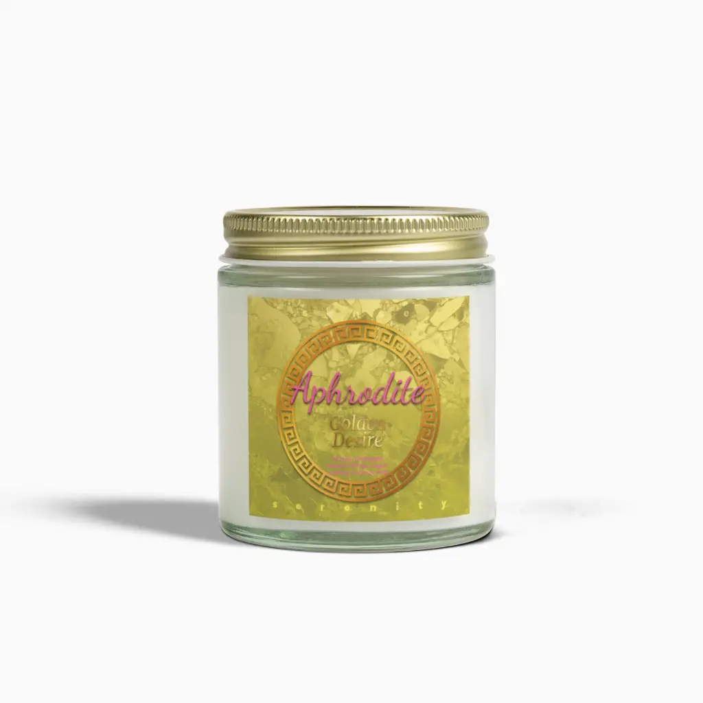 Aphrodite - Golden Desire Scented Candles for Lack of Self-Love and Self-Esteem Issues Relief