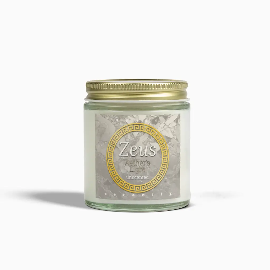 Zeus - Aether's Light Scented Candles for Mental Chaos and Overstimulation Relief