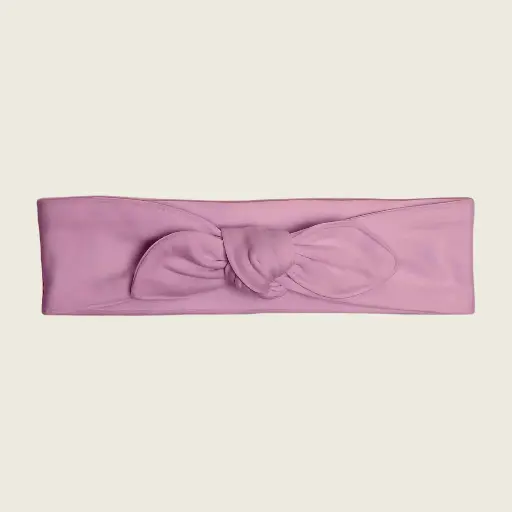 Sense Serenity Lovely Soft Baby Pink Bow Headband – Newborn Girl Hair Accessory