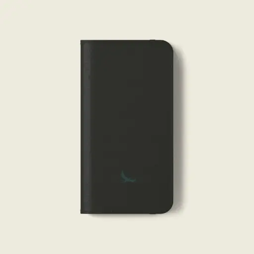 Obsidian Malachite Shadow Flip Case by Sense Serenity – Premium Phone Protection